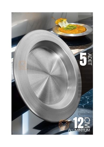 Modacar Künefe Tabağı 5 Adet 12 cm