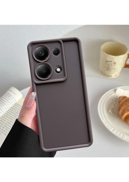 Xiaomi Redmi Note 13 Pro 4g Uyumlu Darbe Önleyici Mat Renkli Esnek Viera Kılıf