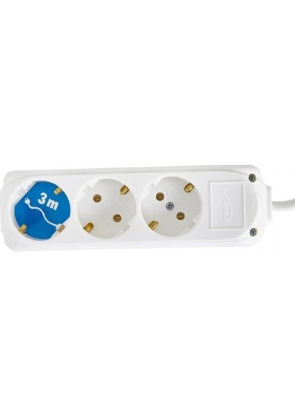 3lü 3mt Topraklı Priz (9230103)