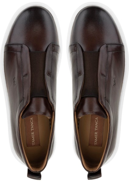 Erkek Deri Kahverengi Loafer Ayakkabı 537 3483 Erk Ayk SK24-25 Kahve Dr indirimleri