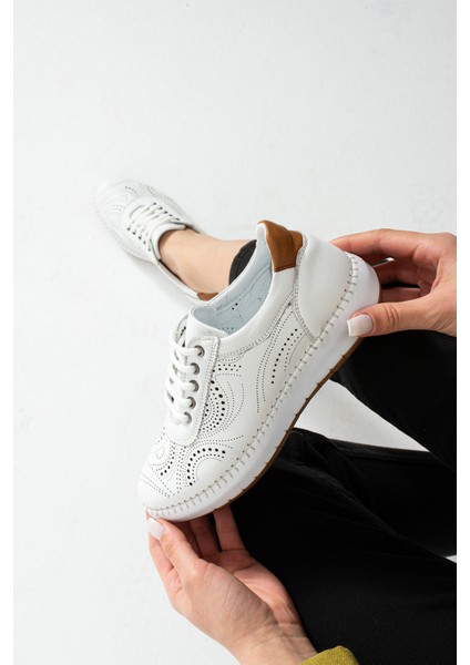 Ohen Kadın Deri Beyaz Günlük Ayakkabı fiyatları