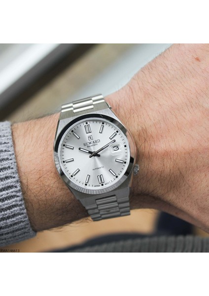 RWA146613 Çelik Kordonlu Otomatik Erkek Kol Saati indirimleri