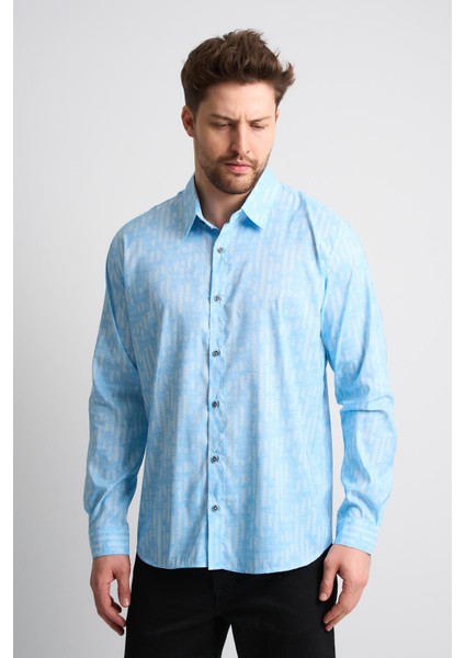 Desenli Uzun Kollu Erkek Gömlek fiyatları