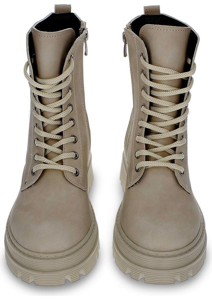 Kadın Tırtık Taban Günlük Bot Hafif Bağcıklı Fermuarlı Postal Bot modelleri