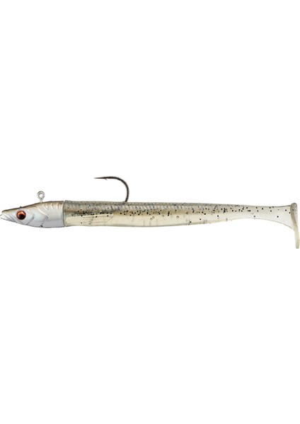 Ceana Eely Shad CES-95 9.5cm 8.5gr Silikon Balık #001 Shiny Shad