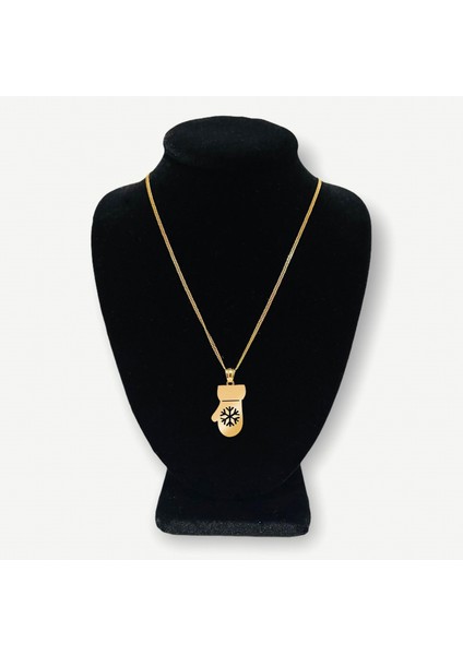 Tabitela 14 Ayar Altın Kolye Ucu Eldiven GM1031 1 gr