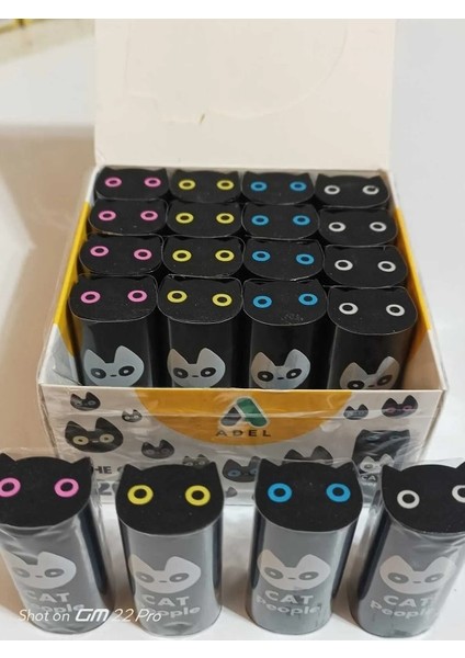 Kaliteli Siyah Silgi Cat (4 Adet)