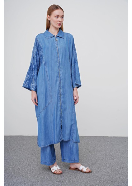 Denim Kol Detaylı Giy Çık GÇ-0166