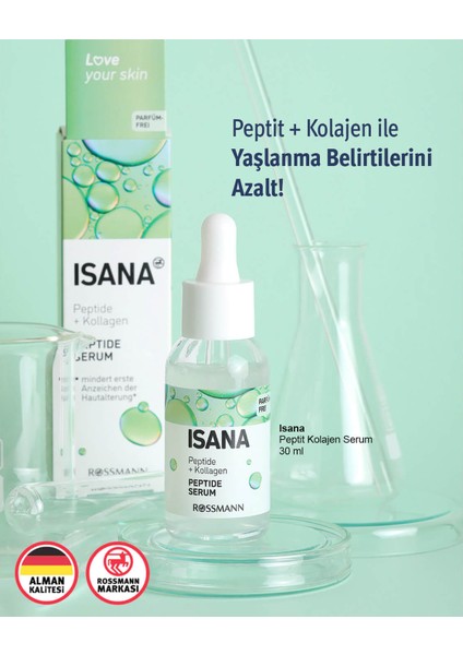 Isana Love Your Skin Serum Peptit Kolajen 30 ml