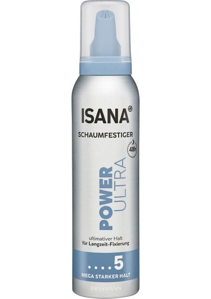 Power Ultra Saç Köpüğü 48 Saate Kadar Etkili Uv-Filtreli 150 ml