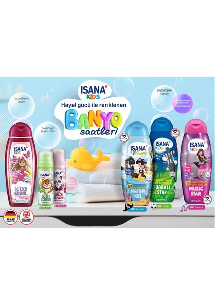 Kids Şampuan Duş Jeli ve Saç Bakım Kremi 3'ü 1 Arada Foto Star 300 ml fiyatları
