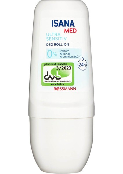 Med Balsam Roll-On Ultra Hassas 24H 50 ml