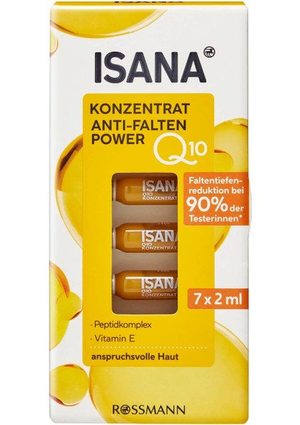 Q10 Kırışık Önleyici Bakım Ampulleri 7x2ml
