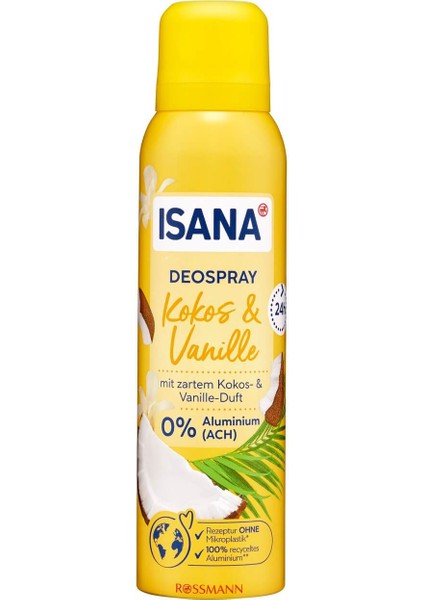 Deodorant Hindistan Cevizi & Vanilya 150 ml