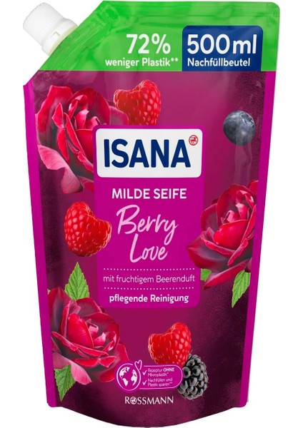 Yedek Sıvı Sabun Berry Love 500 ml