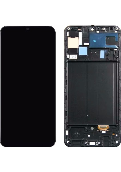 Samsung Galaxy A50 A505 LCD Ekran Dokunmatik Siyah Tft Aaa Kalite Çıtalı
