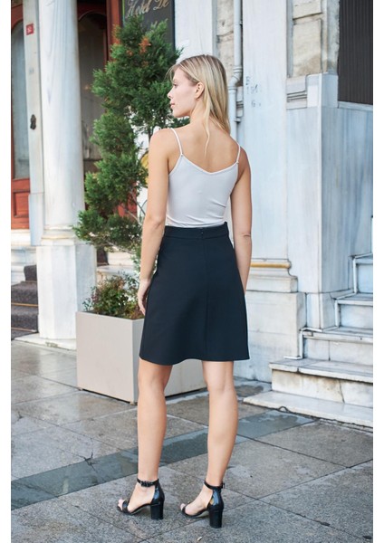 Likralı Şık Parlak Kumaş Ip Askılı Ceket Içi Bluz BodyTaş fırsatları