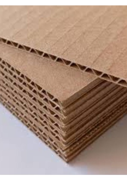 4mm Oluklu Mukavva Levha (125X80 Cm) – 10'lu Paket