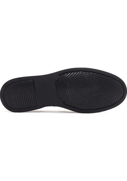 Fly Erkek Siyah Süet Deri Casual Loafer 25SFD632410
