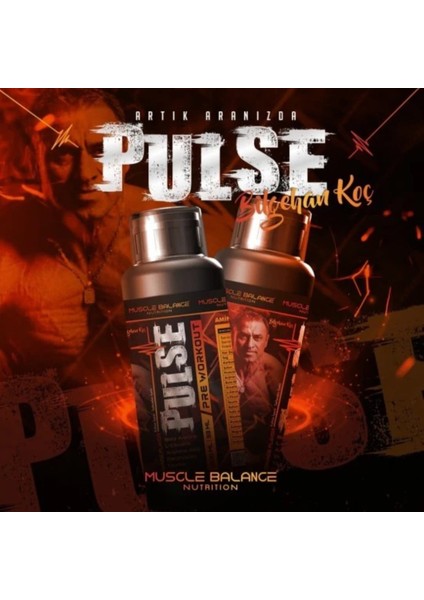 Pulse Preworkout By Bilgehan Koç 1000 ml 33 Servis
