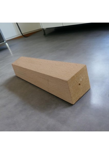 Ahşap Ayak Kare Bağlantı Aparatı Dahil Mobilya Koltuk Kanepe Sehpa Masa Ayağı 4 Adet 25 cm Ayakları