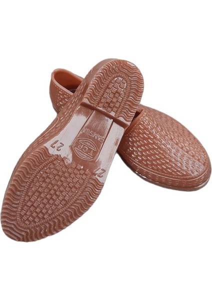 Erkek Çocuk Naylon Ayakkabi Kahve-Gri fiyatları