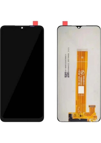 Samsung Galaxy A02 A022 LCD Ekran Dokunmatik Siyah Hk Servis Çıtasız