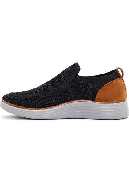 Zero Erkek Siyah Kalın Tabanlı Sneaker 25SFD69026F