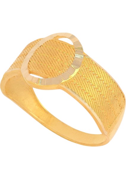 Taşsız Yüzük 14 Ayar Altın 2.96 gr OA-K21701029050