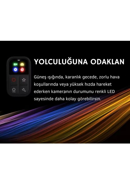 Gopro Hero Için Kablosuz Akıllı Uzaktan Kumanda 12/11/10/9/8/max LED Renkli Ekran Pil 50 M Kontrol Bilek Kayışı USB Kablosu fırsatları