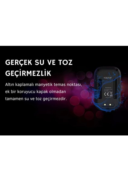 Gopro Hero Için Kablosuz Akıllı Uzaktan Kumanda 12/11/10/9/8/max LED Renkli Ekran Pil 50 M Kontrol Bilek Kayışı USB Kablosu indirimleri