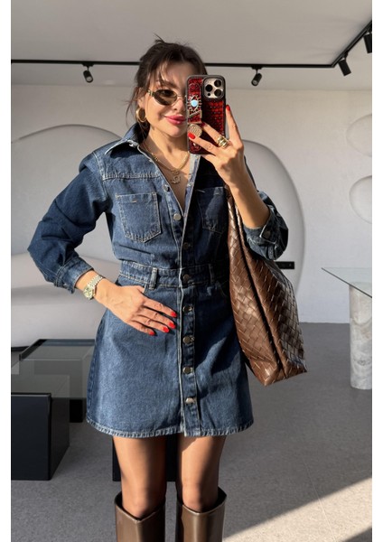 Mini Jean Elbise