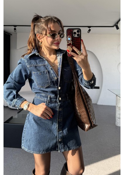 Mini Jean Elbise
