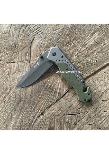 Grd Carbon Çelik Özel Cep Çakısı Kamp Çakısı Açacak Çekiçli Cep Bıçak 22cm fırsatları