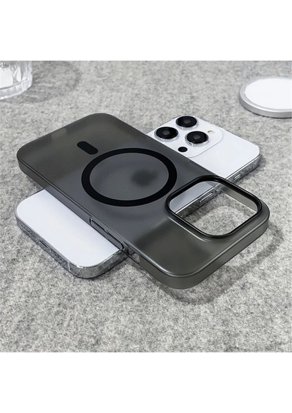 Apple iPhone 15 Uyumlu Kılıf Ultra Ince Mat Magsafe Sert Pc Kapak modelleri