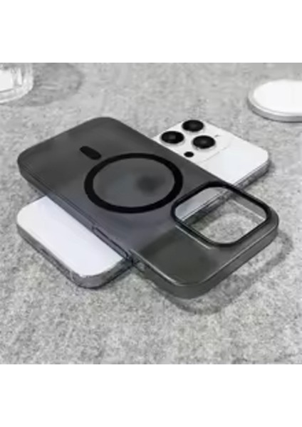 Apple iPhone 16 Pro Max Uyumlu Kılıf Ultra Ince Mat Magsafe Sert Pc Kapak modelleri