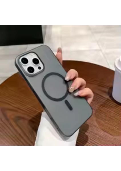 Apple iPhone 16 Pro Max Uyumlu Kılıf Ultra Ince Mat Magsafe Sert Pc Kapak fırsatları