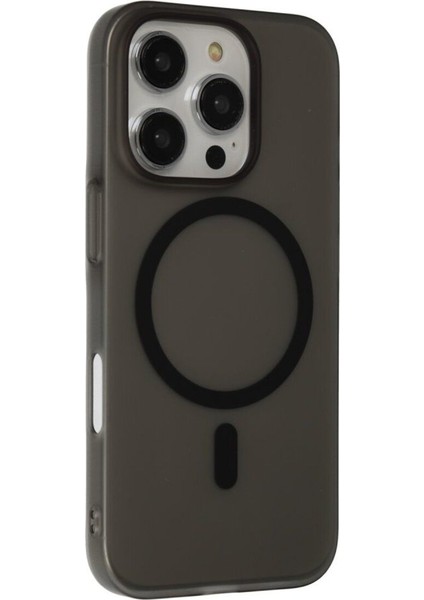 Apple iPhone 16 Pro Uyumlu Kılıf Ultra Ince Mat Magsafe Sert Pc Kapak