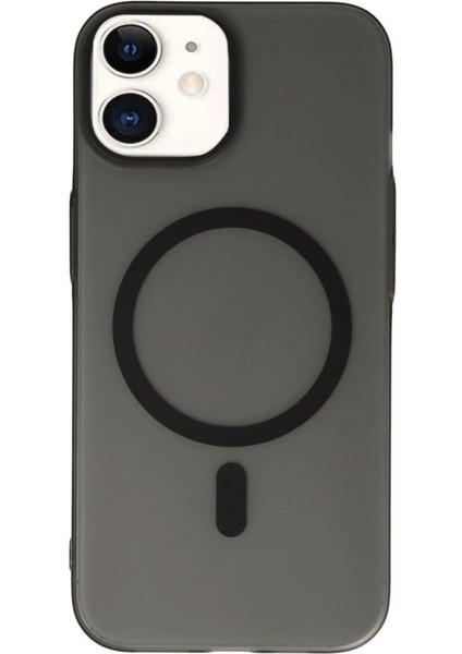 Apple iPhone 12 Uyumlu Kılıf Ultra Ince Mat Magsafe Sert Pc Kapak