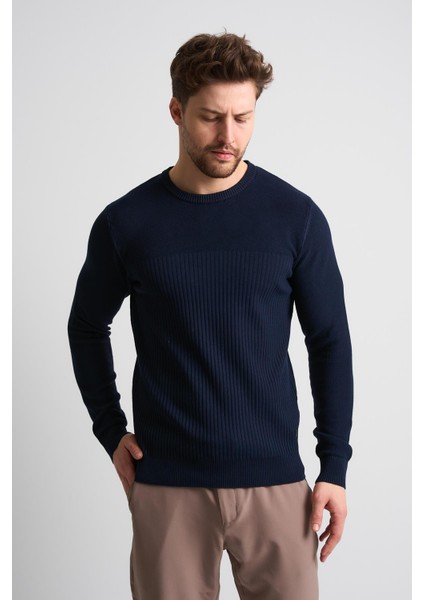 Dokulu Desenli Erkek Triko Kazak fırsatları