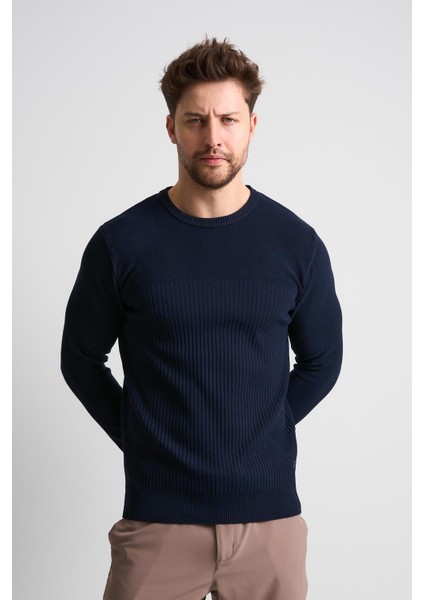 Dokulu Desenli Erkek Triko Kazak indirimleri