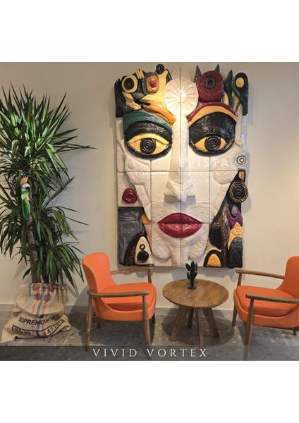Vivid Vortex Limited Edition Duvar Heykeli Figür Dekorasyon fiyatları