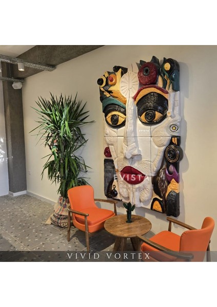Vivid Vortex Limited Edition Duvar Heykeli Figür Dekorasyon fırsatları