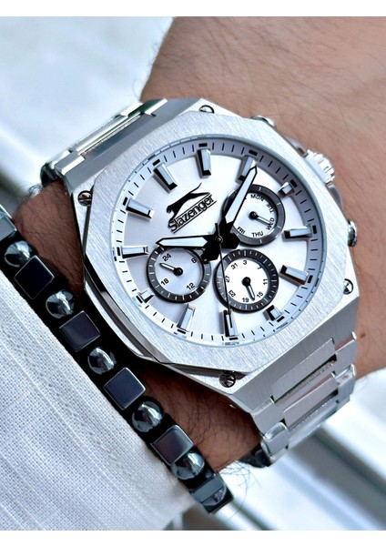 SL.09.2322.2.04 Çelik Kordon Erkek Kol Saati