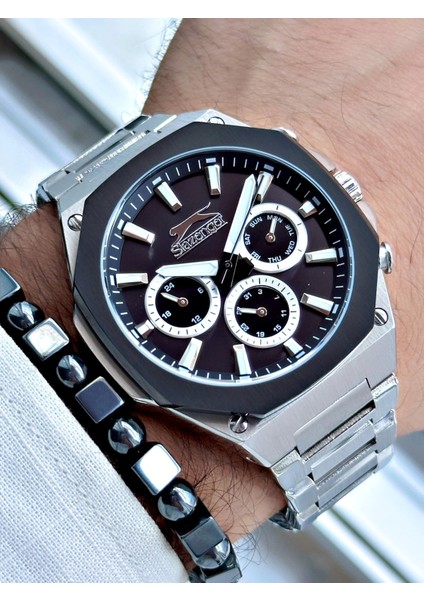 SL.09.2322.2.01 Çelik Kordon Erkek Kol Saati