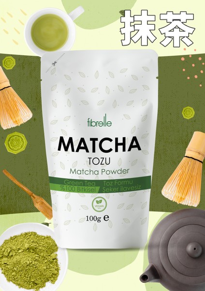 Matcha Saf 100G fiyatları