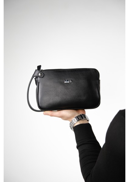 Moon Bag 4381 Hakiki Deri Unisex El Çantası