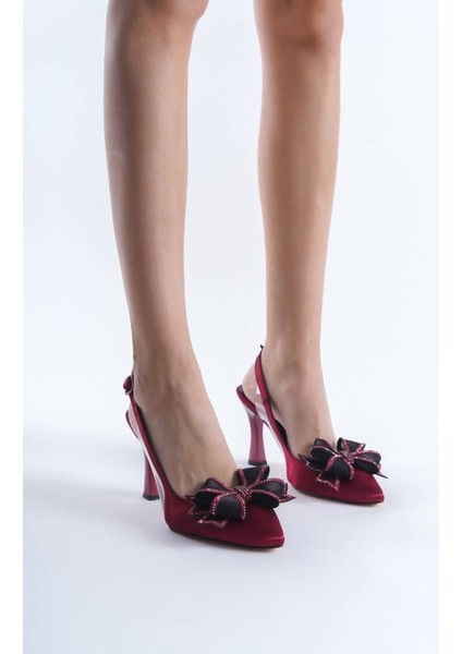 Kadın Fiyonklu Arkası Açık Stiletto modelleri