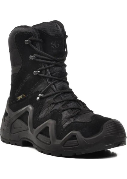 18218 Erkek Deri Bağcıklı Askeri Bot