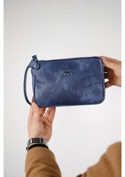 Moon Bag 4381 Hakiki Deri Unisex El Çantası